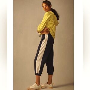 Anthropology Colorblock Side Stripe Pants